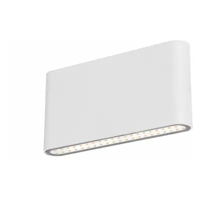 CENTURY Fasádní LED FORMA bílé oboustranné 12W 230V 3000K 820Lm 120d 175x90mm IP54 CEN FRMB-1290