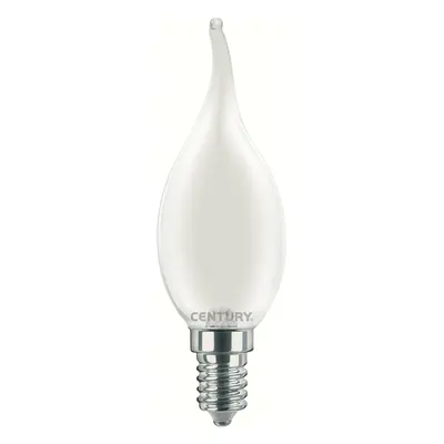 CENTURY LED FILAMENT SVÍČKA PLAMEN SATÉN 4W E14 4000K 470Lm 360d 35x118mm IP20 CEN INSM1C-041440