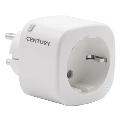 CENTURY Zástrčka-Zásuvka SMART 16A-220-240V-IP20 ovládaná SMARTPHONEM přes WIFI nebo hlasem. Mož