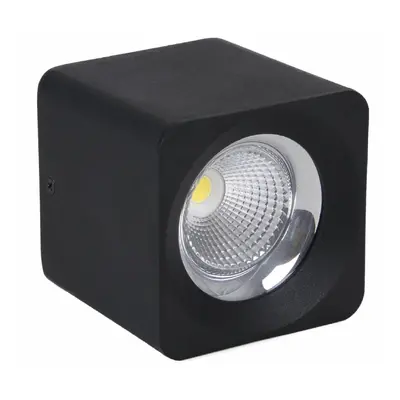 CENTURY Stropní SVÍTIDLO LED QUBE ČERNÉ 161x161x164mm 35W/230VAC 4000K 3675Lm 45d IP20 CEN QBNE-