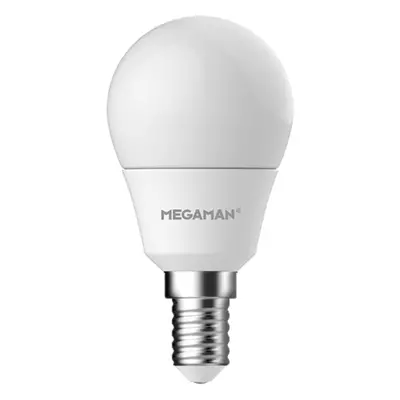 MEGAMAN LED lustre P45 4.9W/40W E14 6500K 470lm NonDim 15Y opál