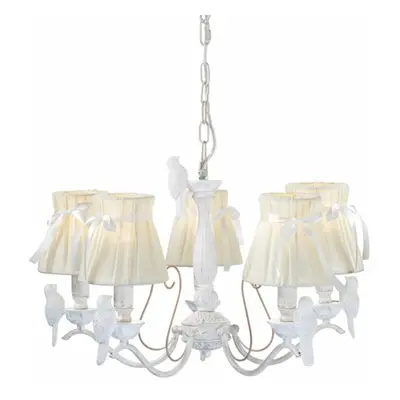 ACA Lighting Textile závěsné svítidlo EG166085PW