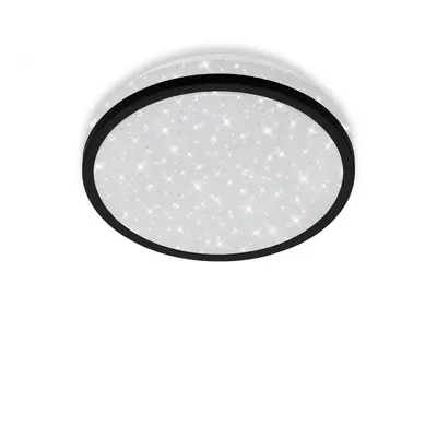 BRILONER LED stropní svítidlo hvězdné nebe, pr. 21,7 cm, 10 W, černá BRI 3456-015