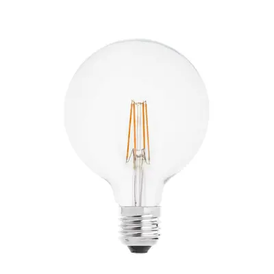 FARO LED žárovka GLOBE filament E27 4W 2700K