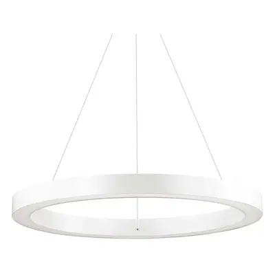 LED Závěsné svítidlo Ideal Lux Oracle SP1 D60 Bianco 211398 31W 2400lm 60cm bílé