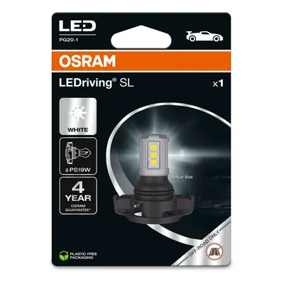 OSRAM LED PS19W 12V 1,8W PG20-1 Retrofit LED Cool White 6000K NO ECE 1ks 5201DWP-1BL