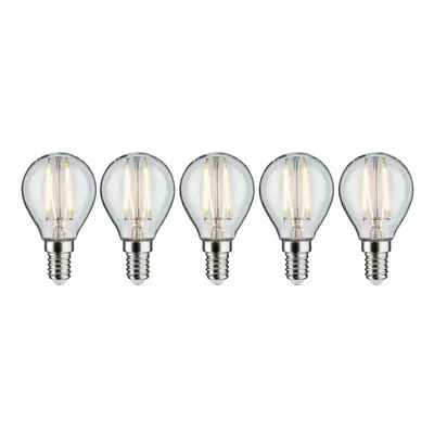 PAULMANN Filament set LED kapka E14 230V 5x4,8W 2700K stmívatelné čirá