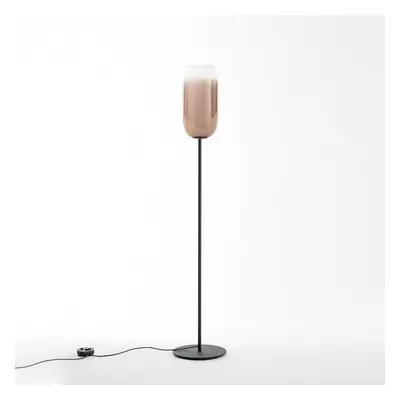 Artemide Gople stojací lampa - černá / měď 1410340A