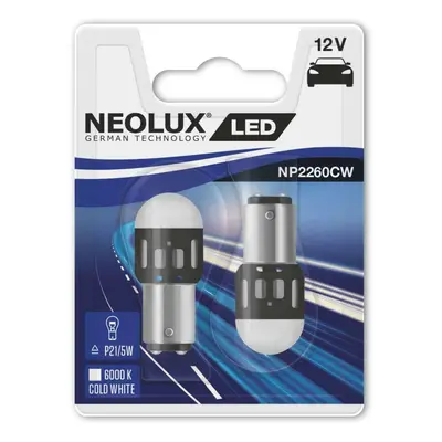 NEOLUX LED P21/5W 12V 1,2W BAY15d Retrofits NP2260CW-02B 2ks NP2260CW-02B