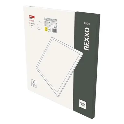 EMOS LED panel REXXO backlit 60x60, čtvercový vestavný bílý, 36W 4000K ZB2214