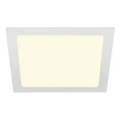 SLV BIG WHITE SENSER 24 Indoor, stropní LED svítidlo, hranaté, bílé, 3000K 1003013