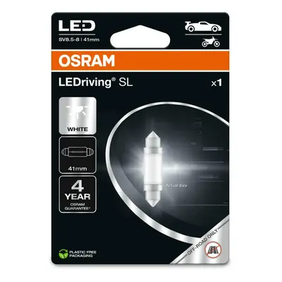 OSRAM LED C5W 41 mm LEDriving SL White 6000K 12V blistr 1ks 6413DWP-1BL