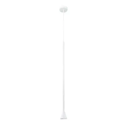 ACA Lighting závěsné svítidlo 1XGU10 CLOUZOT bílá kov IP20 D7,5XD10XH190CM YL22801PWH