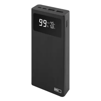 EMOS Powerbanka EMOS BetaQ 20, 20 000 mAh, 22,5 W, černá B0532B