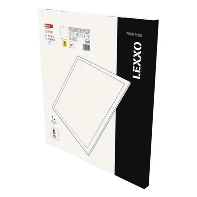 EMOS LED panel LEXXO backlit 60x60, čtvercový vestavný bílý, 30W 4000K ZB2154