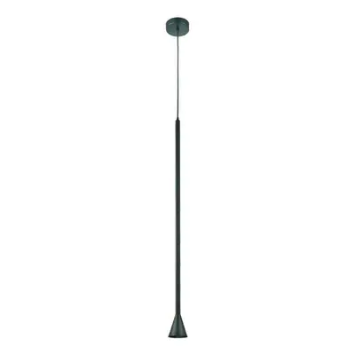 ACA Lighting závěsné svítidlo 1XGU10 CLOUZOT černá kov IP20 D7,5XD10XH190CM YL22801PBK