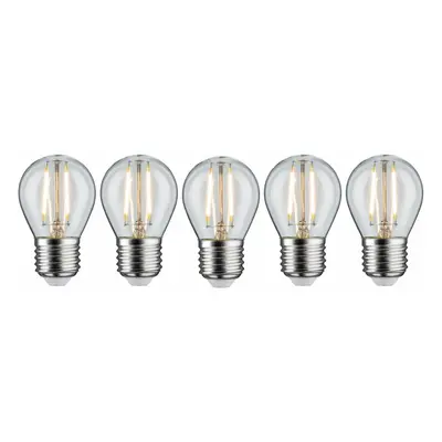 PAULMANN Filament set LED kapka E27 230V 5x2,6W 2700K čirá