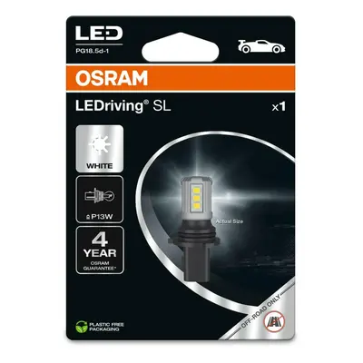 OSRAM LED P13W LEDriving SL White 6000K 12V 1W 828DWP-1BL