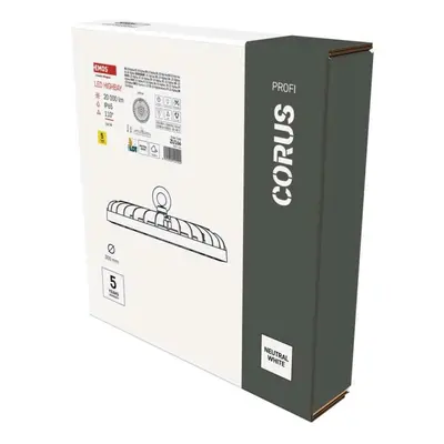 EMOS LED průmyslové závěsné svítidlo HIGHBAY CORUS 166W ZU166