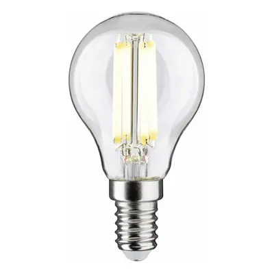 PAULMANN Eco-Line Filament 230V LED kapka E14 82mm 2,5W 4000K čirá