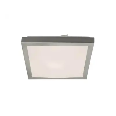 BRILONER LED stropní svítidlo, 27 cm, 12 W, bílé-matný nikl BRI 3502-012