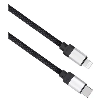 Solight magnetický USB-C/Lightning kabel, USB-C konektor - Lightning konektor, 1m SSC2201