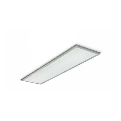 NASLI stropní svítidlo Elata DOPS LED 120 cm 69 W stříbrná/elox