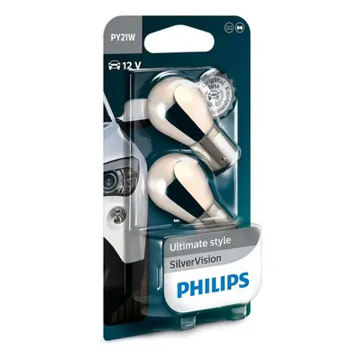 Philips PY21W SilverVision 12V 12496SVB2