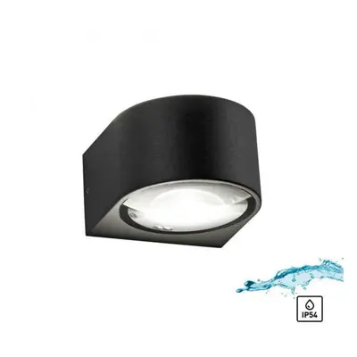 PAUL NEUHAUS LED venkovní nástěnné svítidlo antracit IP54 3000K PN 9460-13