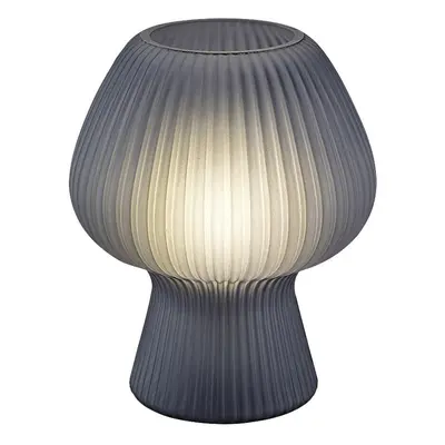 Rabalux stolní lampa Vinelle E14 1x MAX 60W kouřové sklo 74024