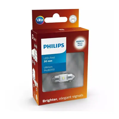 Philips LED Festoon 30mm 24V 1,5W Ultinon Pro6000 SI 6000K 1ks 24844CU60X1