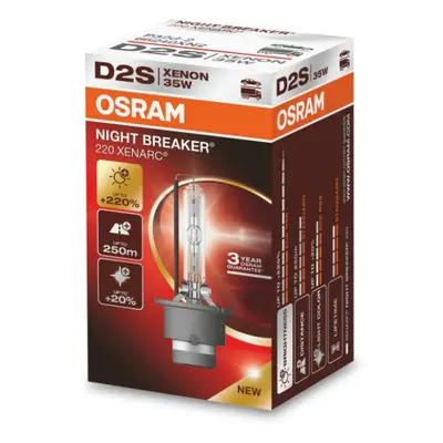 OSRAM D2S 35W XENARC NIGHT BREAKER LASER +220% 1ks 66240XN2