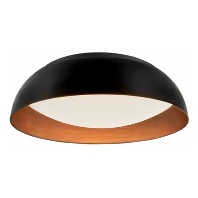 Nova Luce Designové LED svítidlo Landon v černo měděném tónu - pr. 600 x 170 mm, 40 W, bez závěs