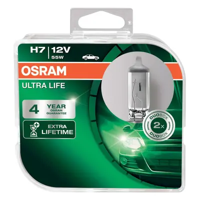 OSRAM H7 ultra life 64210ULT-HCB 55W 12V duobox