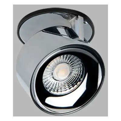 LED2 21507335DT KLIP, BC DIM 11W 3000K zápustné chrom/černé