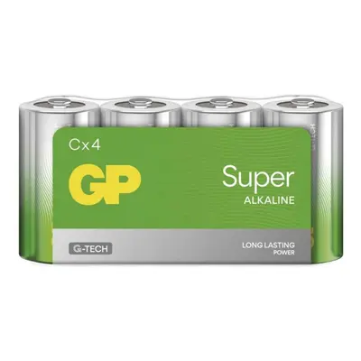 EMOS Alkalická baterie GP Super C (LR14), 4 ks B01304