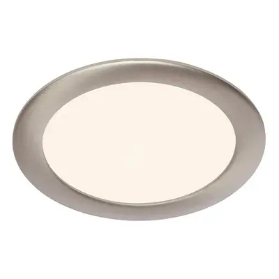 BRILONER LED vestavné svítidlo, pr. 17 cm, 12 W, matný nikl IP44 BRI 7101-412