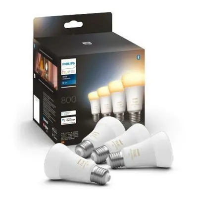 PHILIPS HUE Hue Bluetooth LED White Ambiance set 4ks žárovek Philips 8719514328280 E27 A60 6W 80