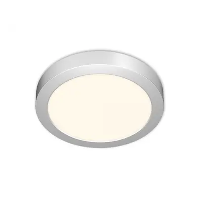 BRILONER LED přisazené svítidlo pr. 22 cm, 18 W, 1850 lm, matný chrom BRILO 7419-014