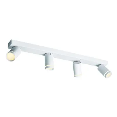 ACA Lighting nástěnné a stropní svítidlo 4XGU10 DIVINO bílá hliník IP20 76X7X13,5CM RA3634SWH