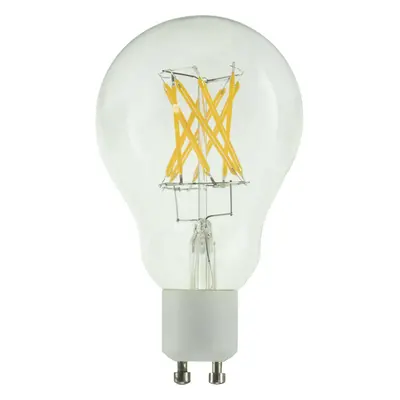 BIG WHITE (SLV) LED A60 Crossed Filament LED žárovka, GU10, fázové stmívání, 5W, 2200K 1008154