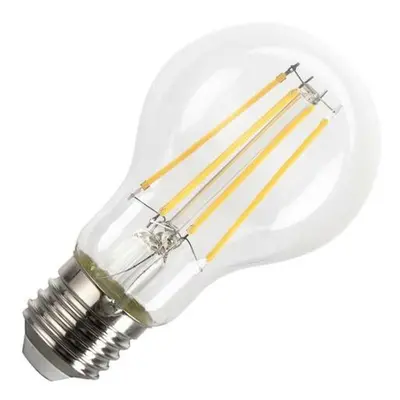 BIG WHITE (SLV) LED A60 LED žárovka, průhledná, E27, 4W, 2700K 1008641