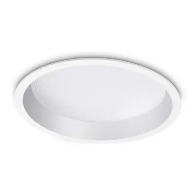 LED Zápustné bodové svítidlo Ideal Lux Deep 30W 4000K 248790 3200lm IP44 21cm bílé