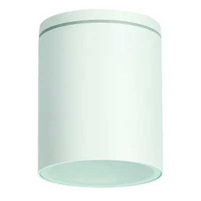 ACA Lighting GU10 venkovní kulaté stropní svítidlo 230V bílá IP65 GU10 MAX.35W LG2301GU10W