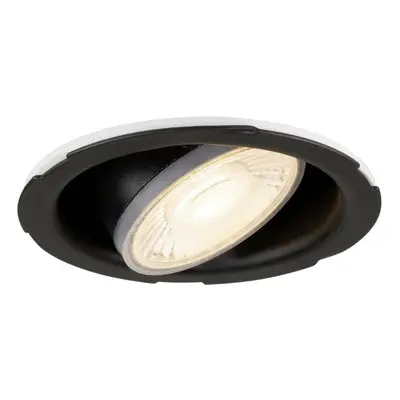 BIG WHITE (SLV) UNIVERSAL DOWNLIGHT fázově stmívatelné vestavné svítidlo IP20, 7W, 2700/3000/400