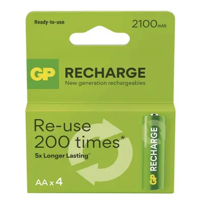 EMOS Nabíjecí baterie GP Recharge 2100 AA (HR6) 4ks B27214