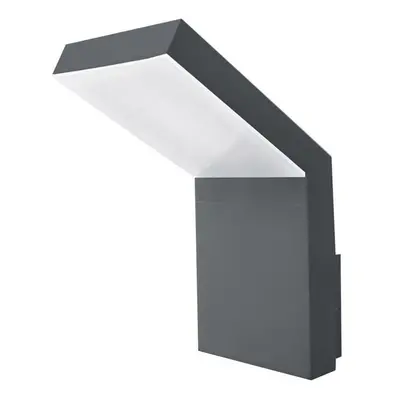 NOVA LUCE venkovní nástěnné svítidlo PARK hliník tmavě šedá akrylový difuzor LED 6W 3000K 220-24