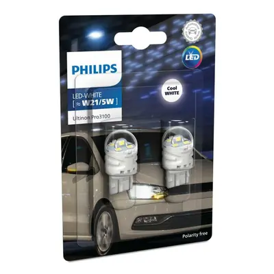 Philips LED W21/5W 12V 2.4/0.48W W3x16q Ultinon Pro 3100 2ks 11066CU31B2