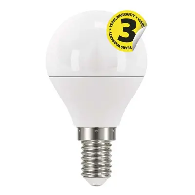 EMOS Lighting EMOS LED žárovka Classic Mini Globe 6W E14 teplá bílá 1525731203