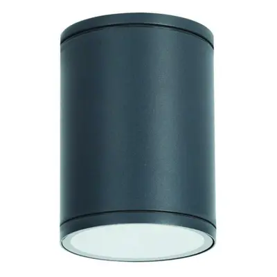 ACA Lighting E27 PAR30 venkovní kulaté stropní svítidlo 230V tmavě šedá IP65 MAX.35W LG2302E27G